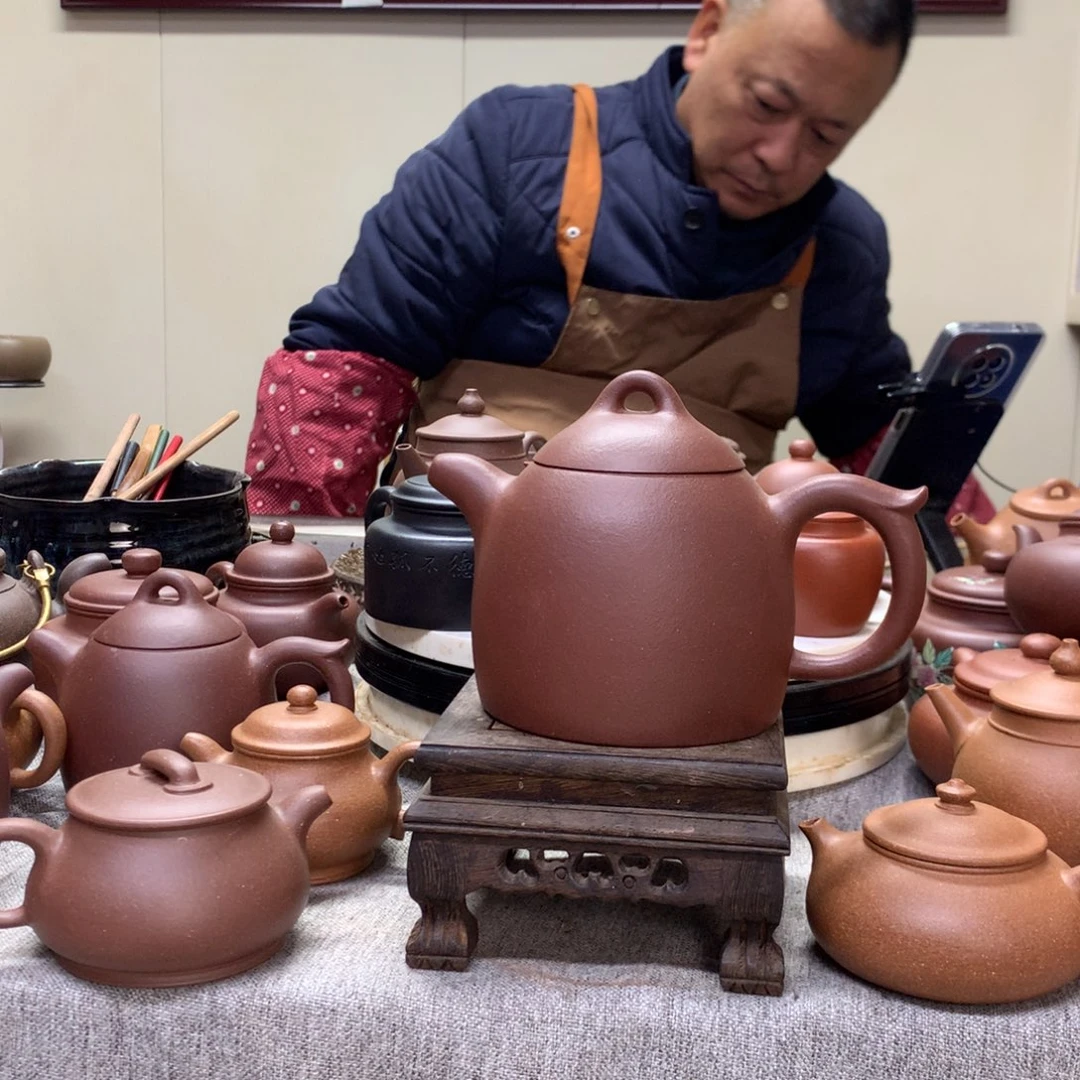 底槽青茶壶秦权430 c半手工制作