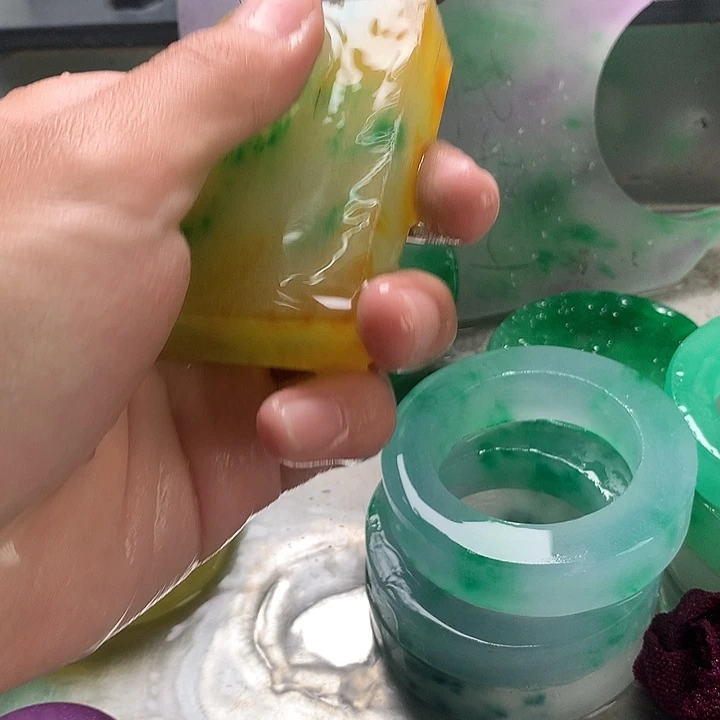 用***0石英质玉合金珠宝半成品