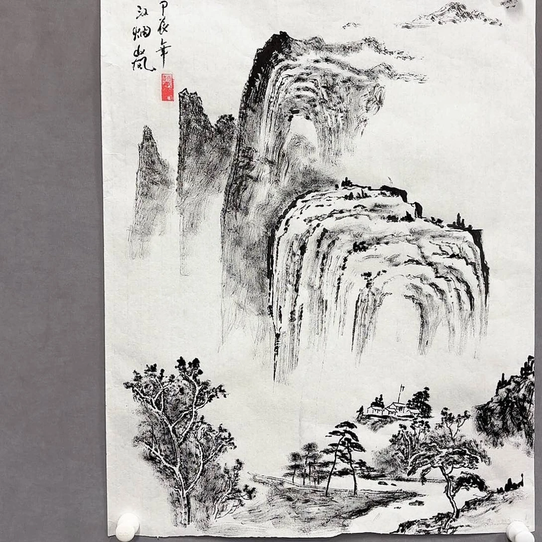 国画国画纯手绘作品请放心去藏