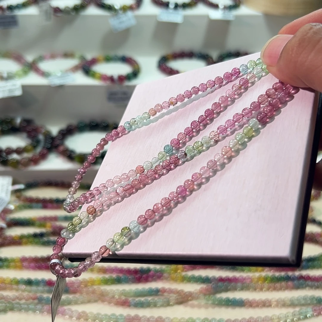 未镶嵌碧玺手链碧玺