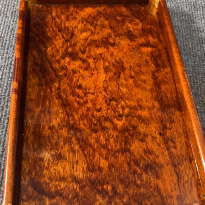 静***6木缅甸花梨独板托盘