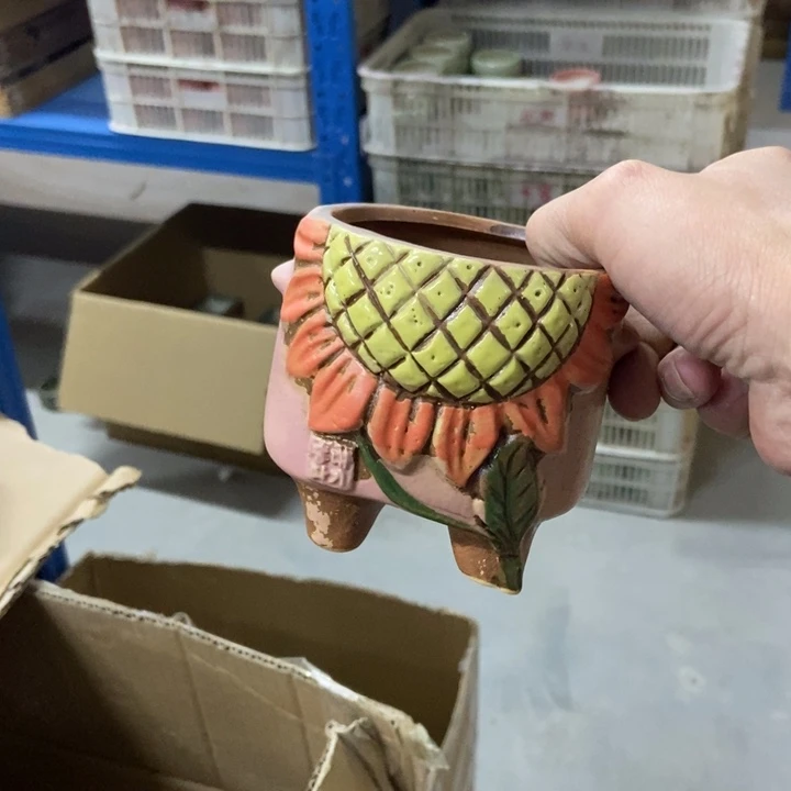 陶瓷花盆单场满9.9发10*9*9