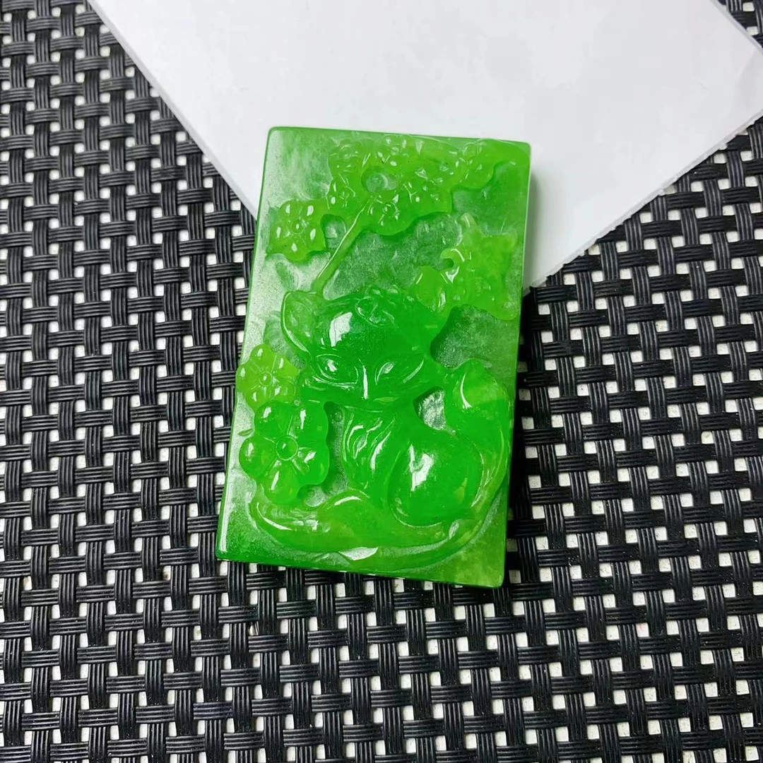 [聚小石]B27绿色花猫牌