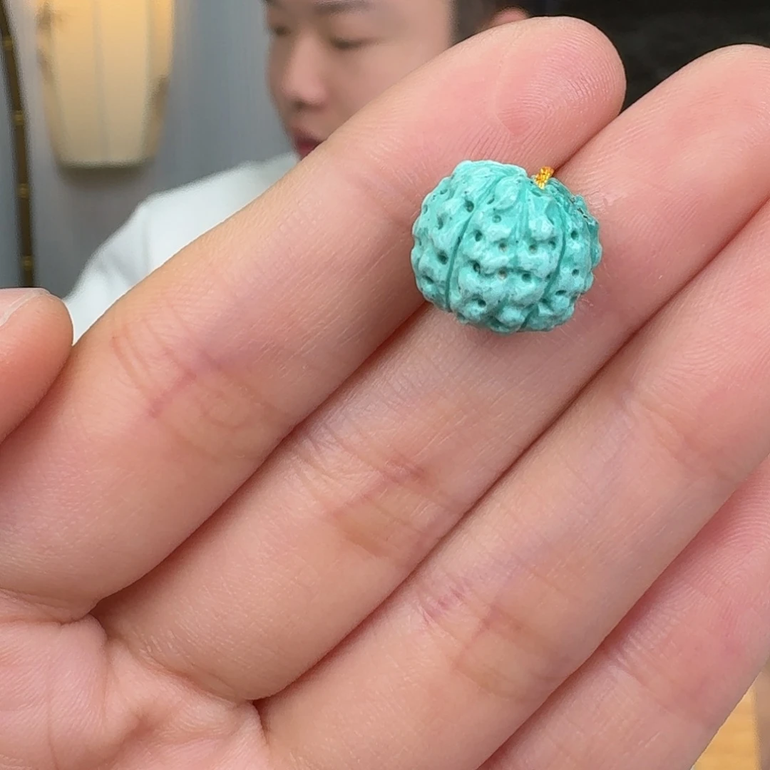 绿松石未镶嵌挂件
