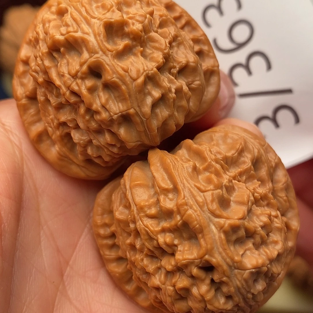 把件文玩核桃42三角