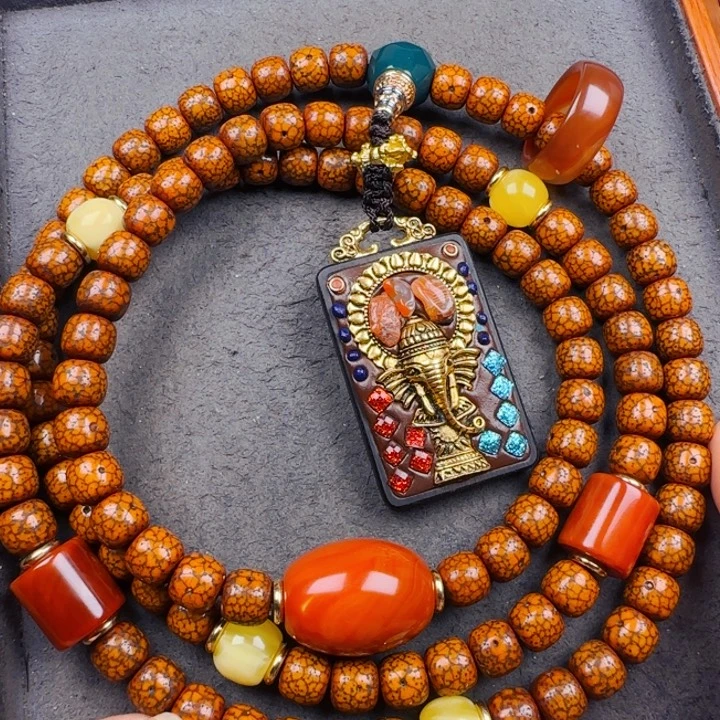 星月菩提吊坠脖挂