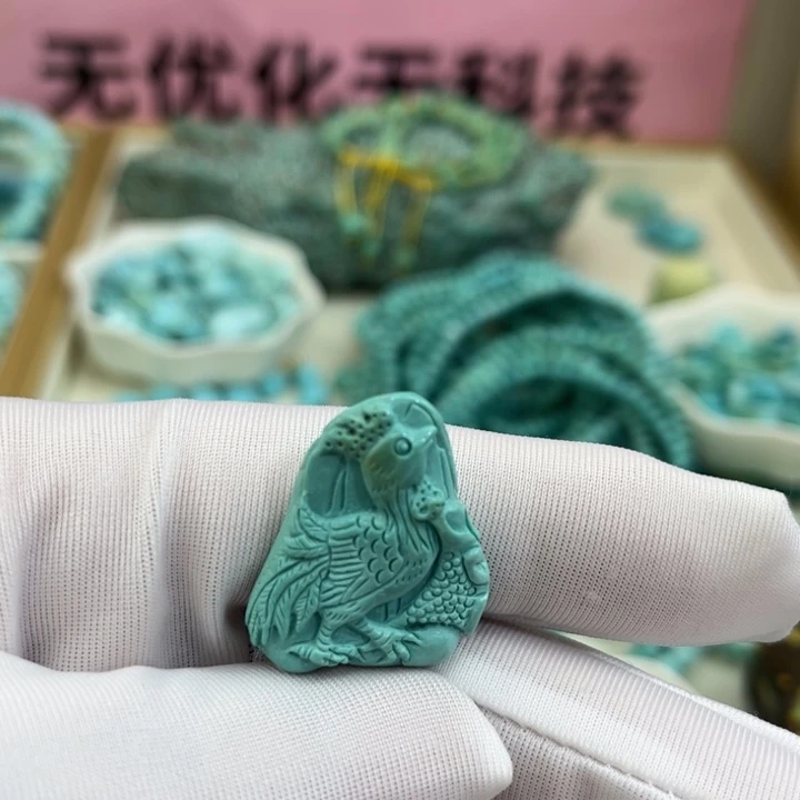 绿松石未镶嵌手串