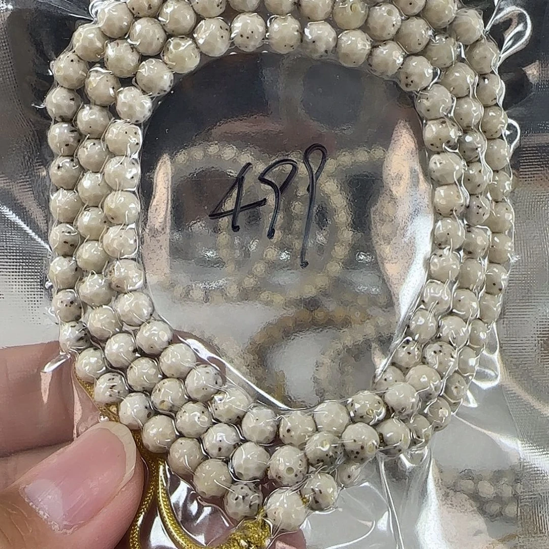手串星月菩提6*6大留白圆珠