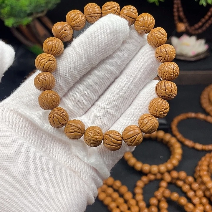 金***丶桃核吊坠秦岭龙纹桃核