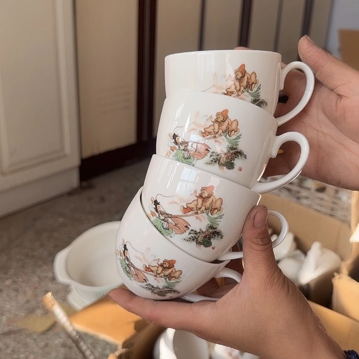 库存微瑕三打白骨精杯四个