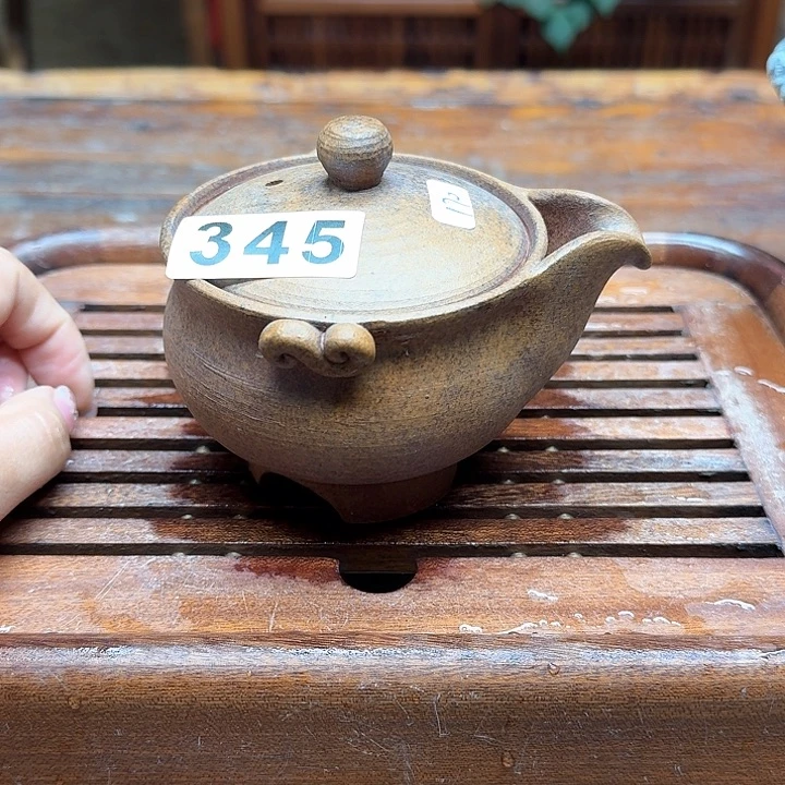 纯手工制作粗陶茶具