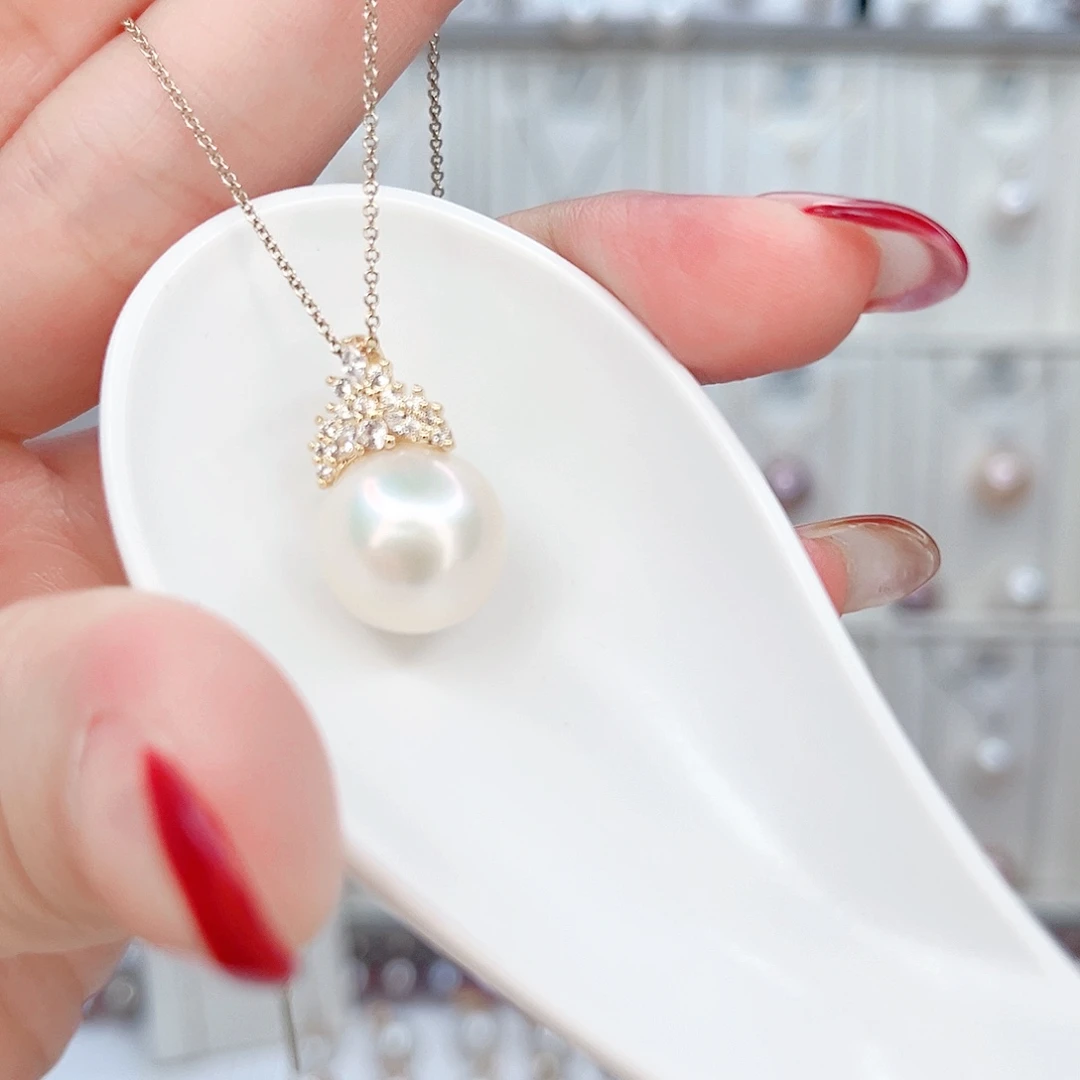 合金吊坠(赠链)淡水珍珠