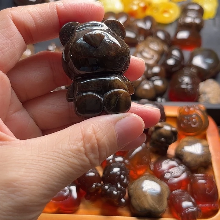 未镶嵌颈饰琥珀根珀