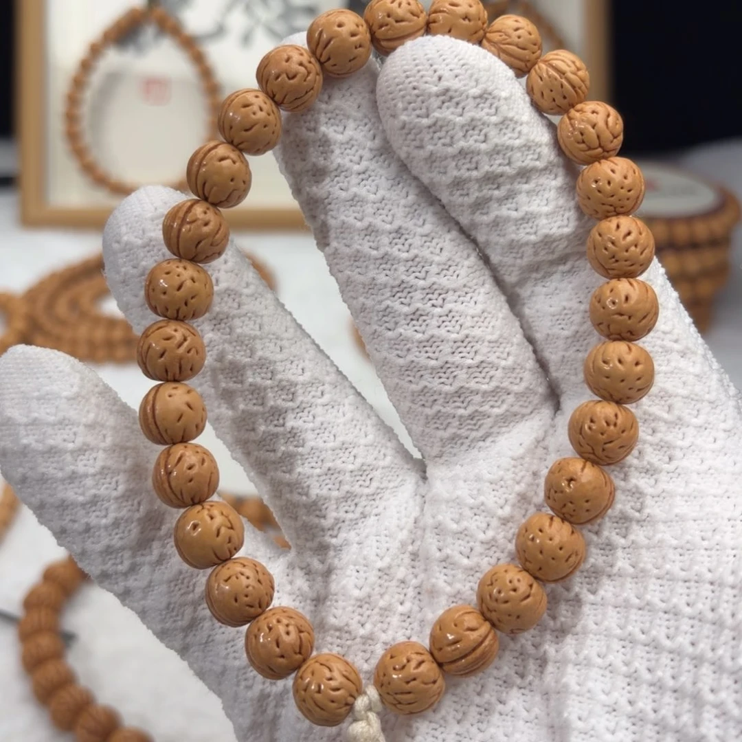 桃核手串1.0「灵眸」野生桃核手持