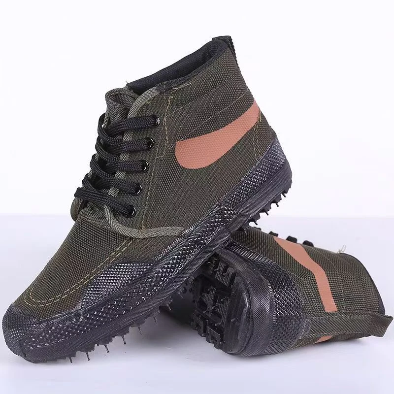 劳保鞋工地工作高帮鞋透气防滑劳动耐磨户外