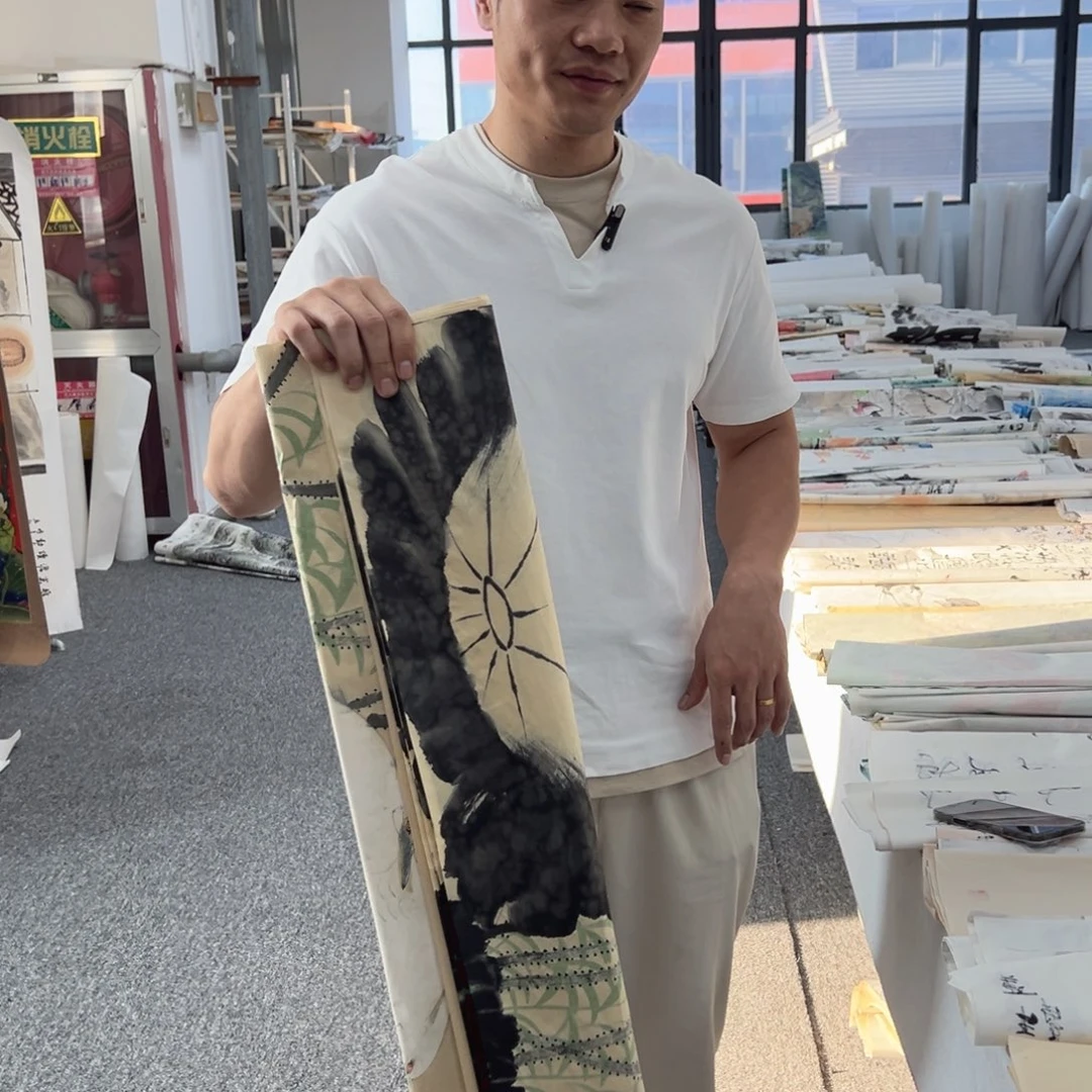 国画纯手绘字画宣纸