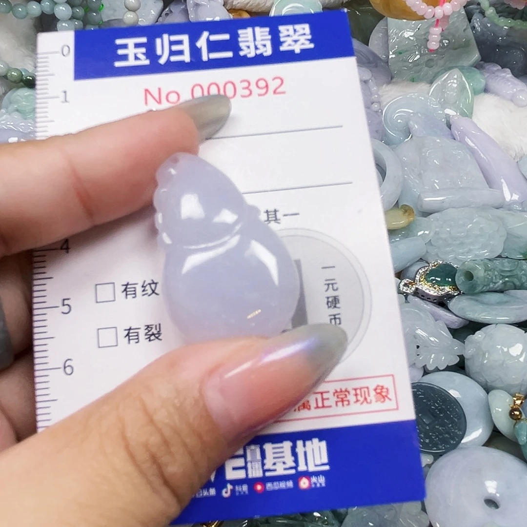 翡翠未镶嵌吊坠(不含链)11111