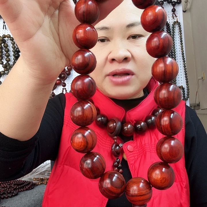 大叶紫檀（黑酸枝木类）紫檀木的.2.0的19粒