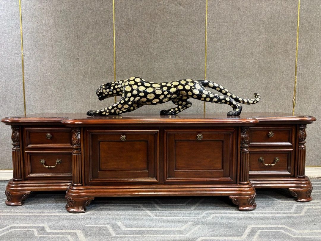 DSG151电视柜1830*550*500  美式复古雕花客厅家用