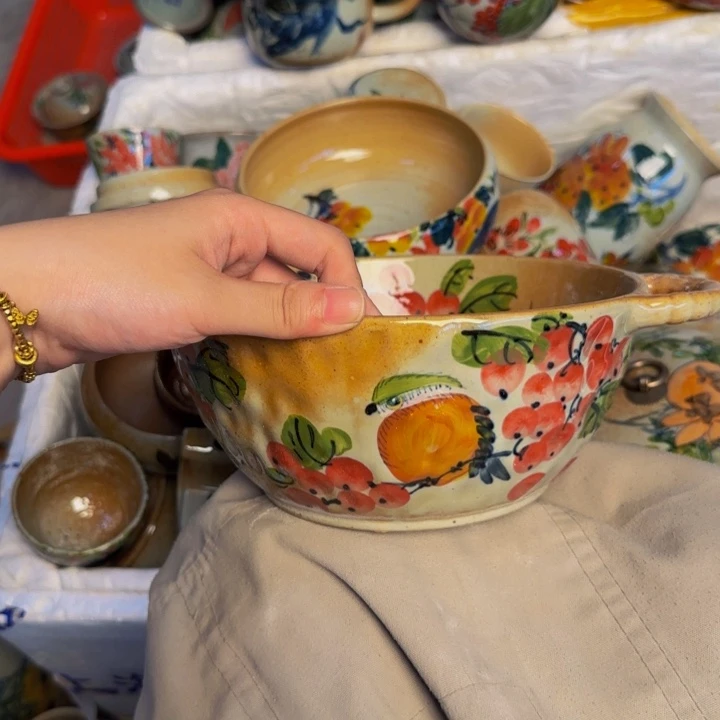 瓷片景德镇陶瓷手工手绘