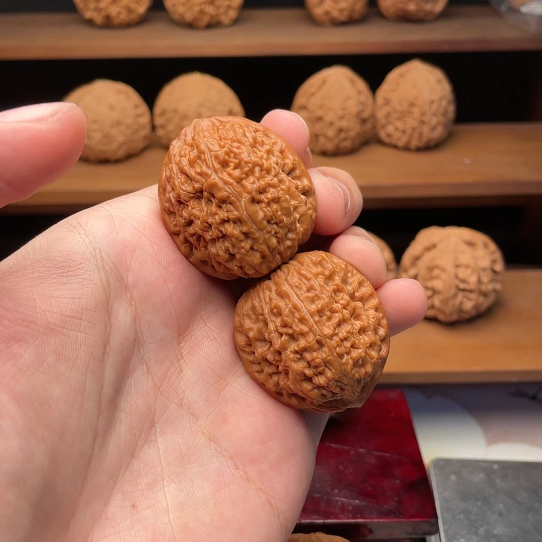 文玩核桃把件霸*霸36毕业大蒜头