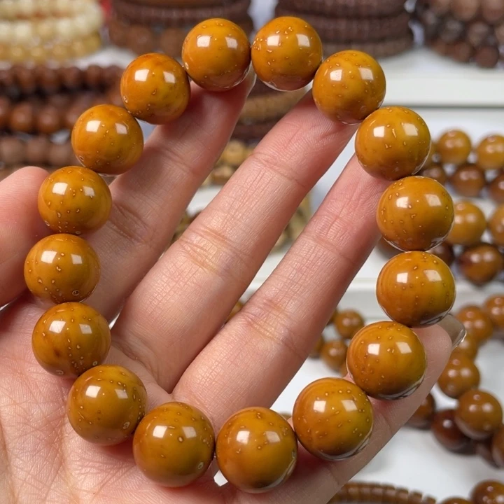 紫金鼠手串13.5尺寸紫金鼠光珠