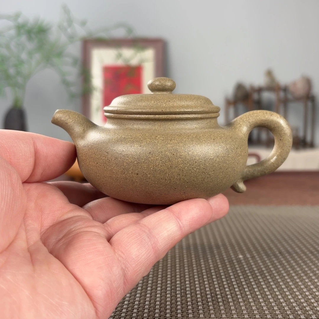 紫砂茶壶黄龙山原矿紫砂壶