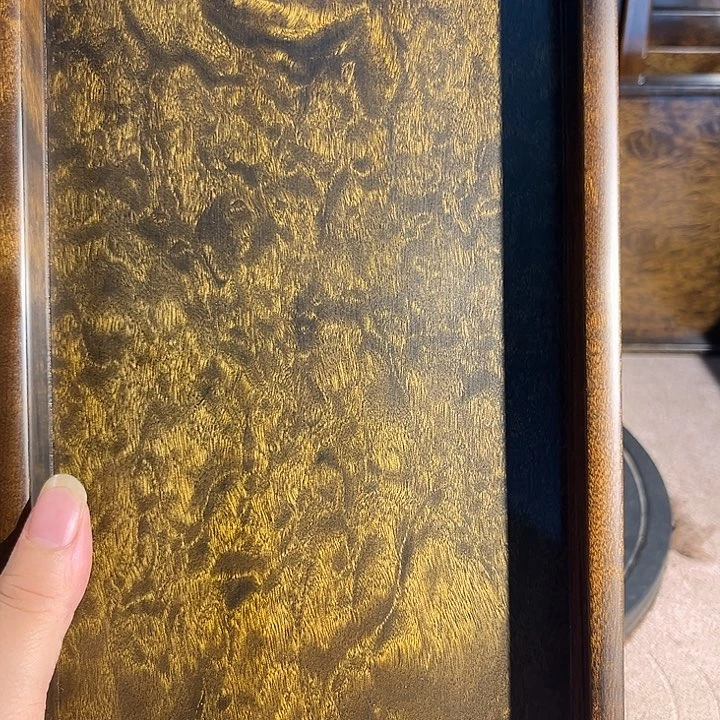 二***》金丝楠金丝楠木乌木文盘