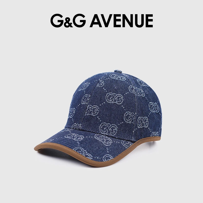 法国G&G AVENUE轻奢潮牌牛仔鸭舌帽男女同款帽子-GMZ211779