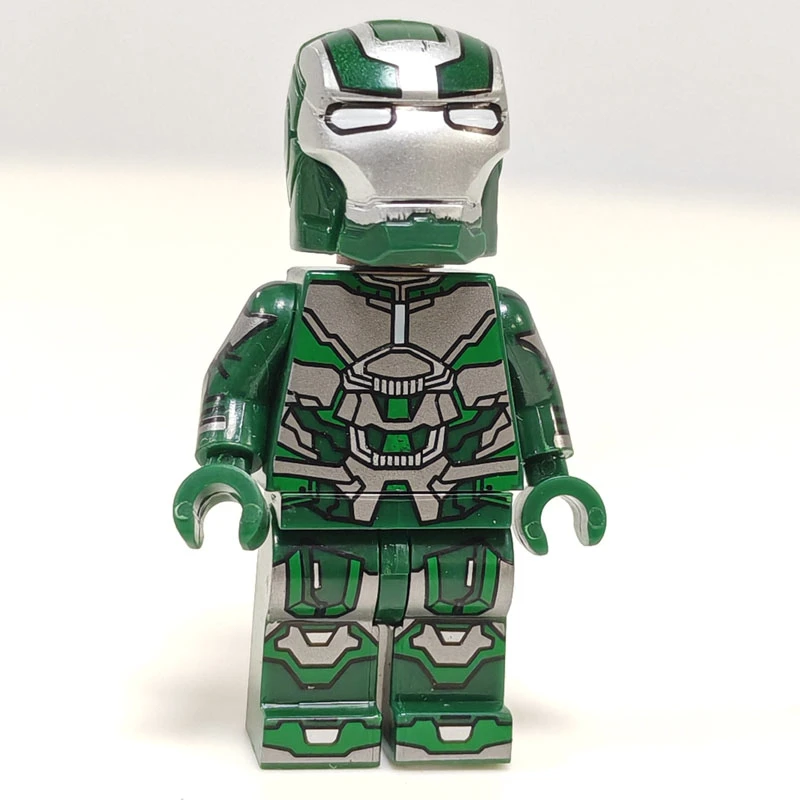 可载人机甲变形拼装积木钢铁侠反浩克装甲战争机器男孩玩具