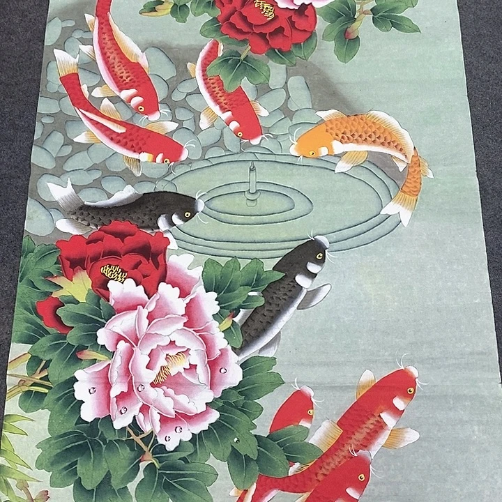国画国画作品手绘