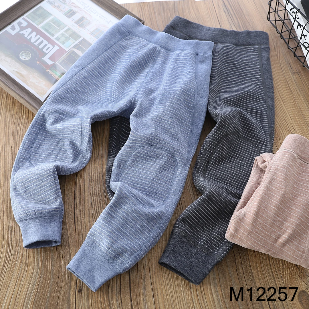 【MIEVE DUCK】冬儿童双层加厚保暖裤柔软亲肤保暖家居裤12257