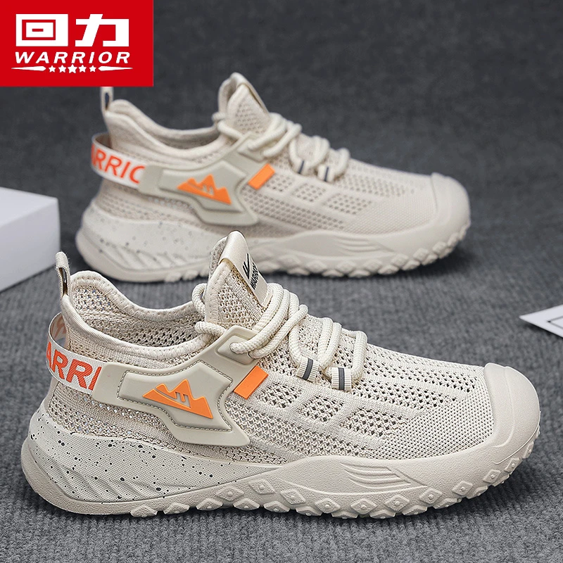 回力时尚休闲鞋2025新款夏季透气网鞋户外男鞋防滑耐磨运动潮鞋