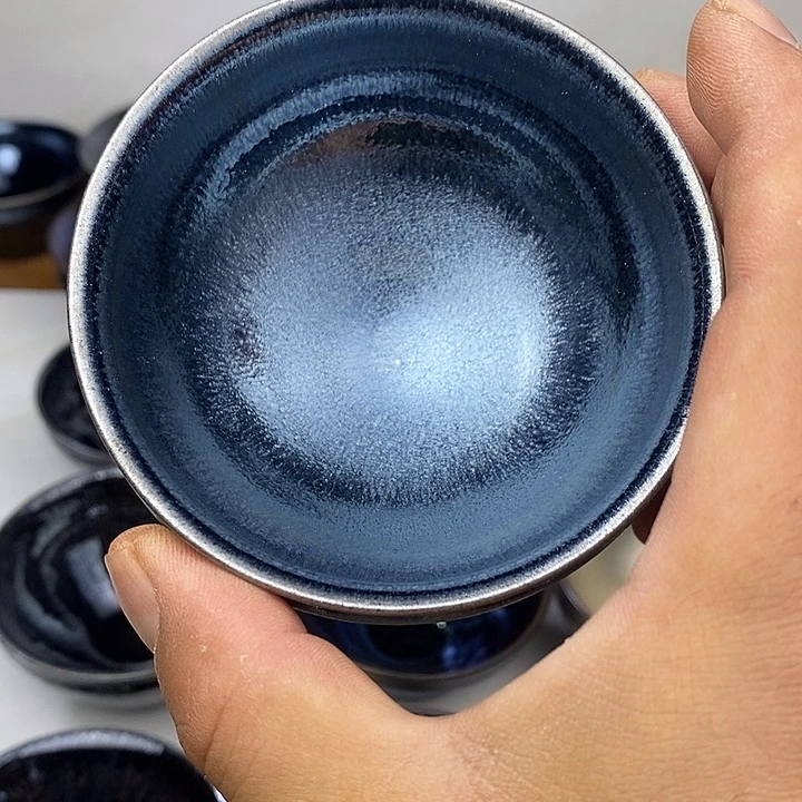 茶盏往*∑魏远财 建盏 手工