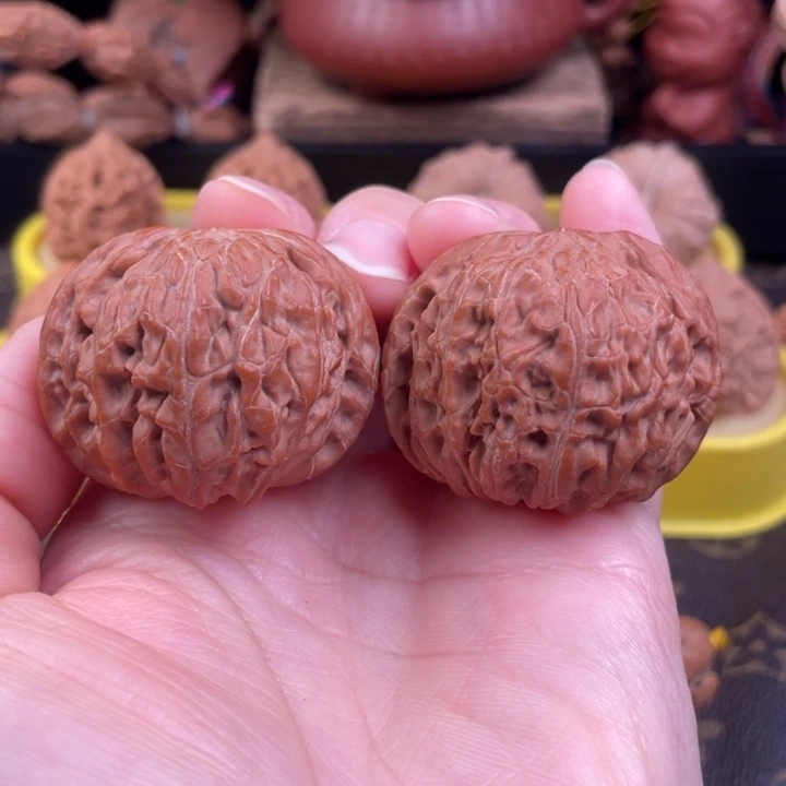 吊坠文玩核桃正磨42