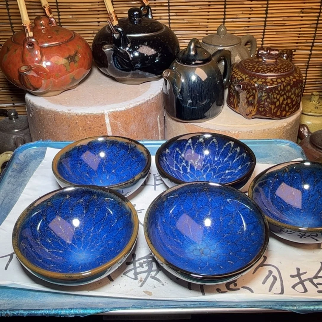 茶盏建窑建盏 微瑕作品