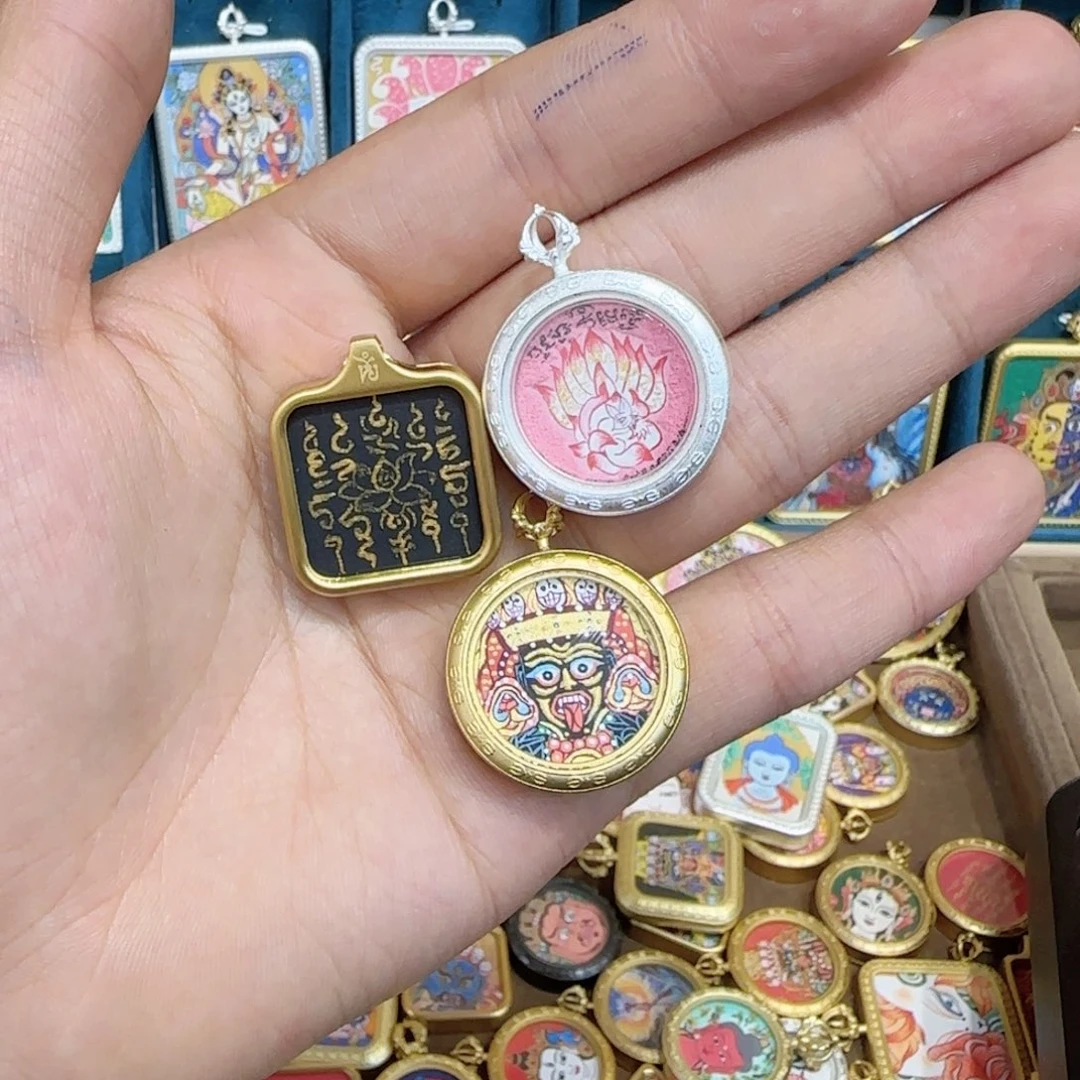 吊坠快*游木槿手绘直播间A009