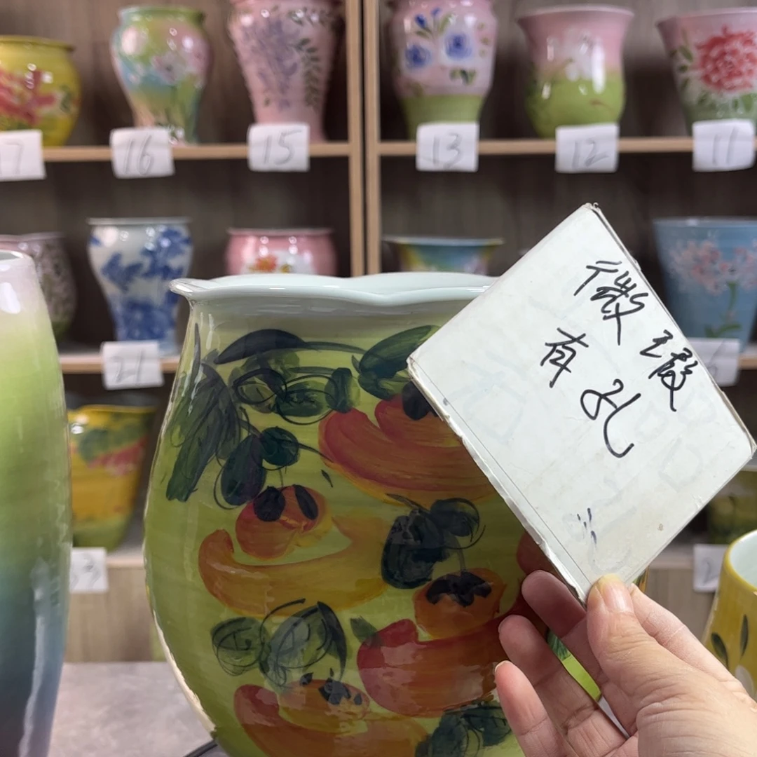 景德镇陶瓷花盆花盆