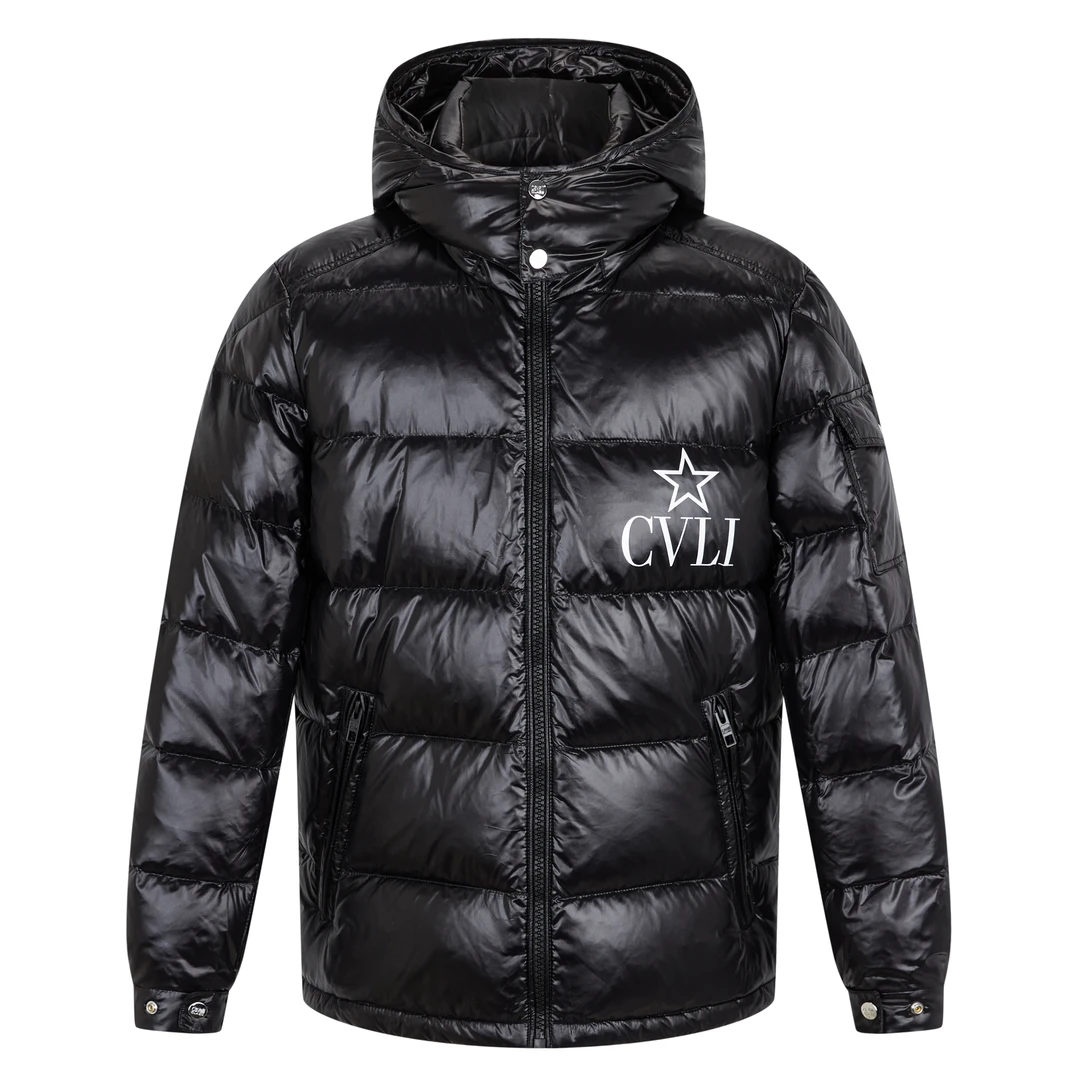 Cavalli Class25秋冬保暖白鸭绒男士连帽外穿休闲日常百搭JBC255