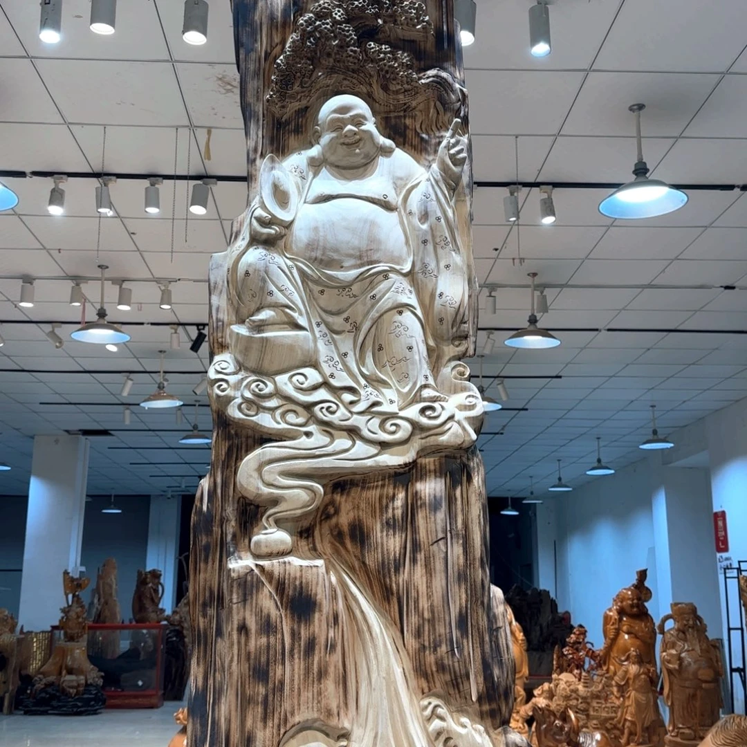 海***川木工艺品摆件包邮