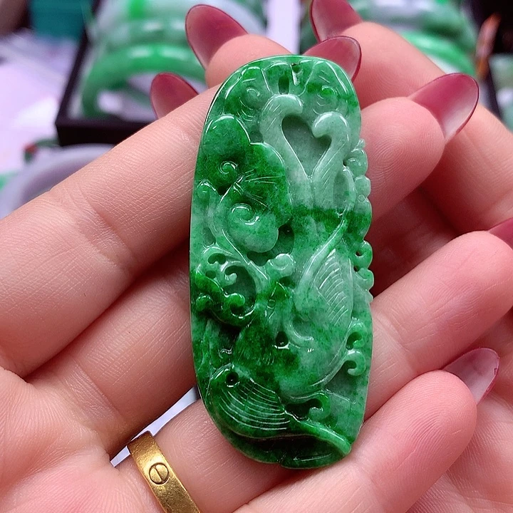 颈饰未镶嵌翡翠翡翠