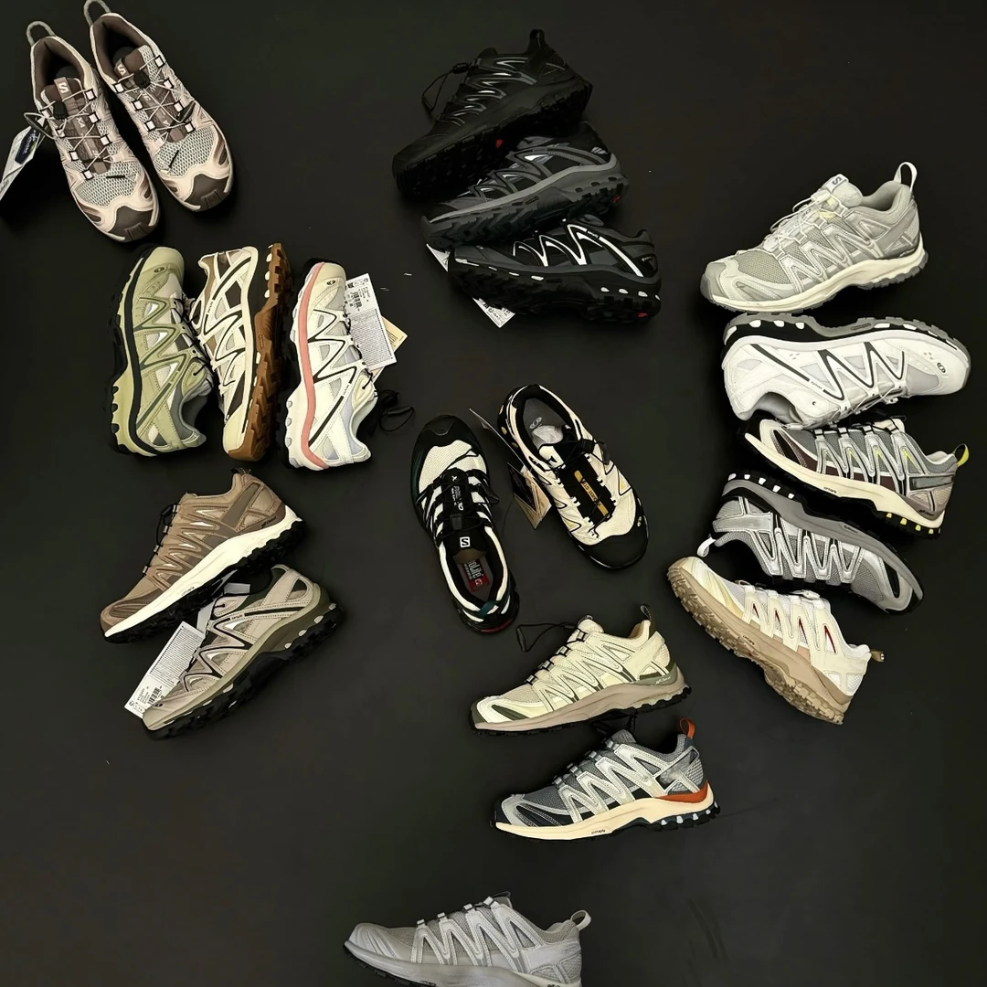 XTQ户外休闲鞋山系越野跑鞋夏季男女轻便休闲登山舒适透气运动鞋