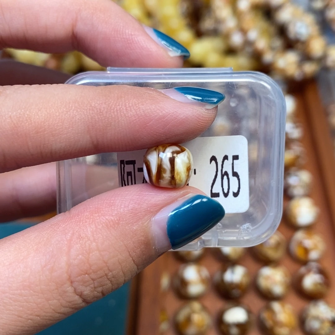 把件猴头核桃沁色圆珠老型265