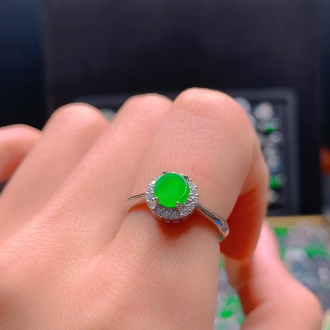 未镶嵌戒指翡翠天然翡翠