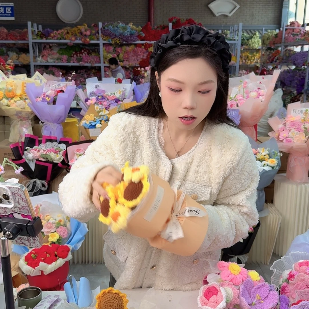 非遗手工花束，孤品清仓