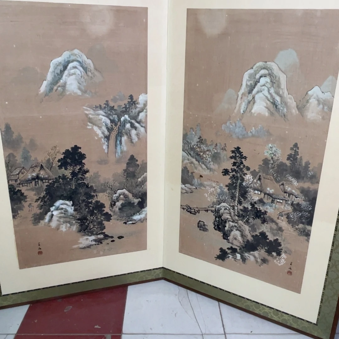 中古框画不退不换不是全新品