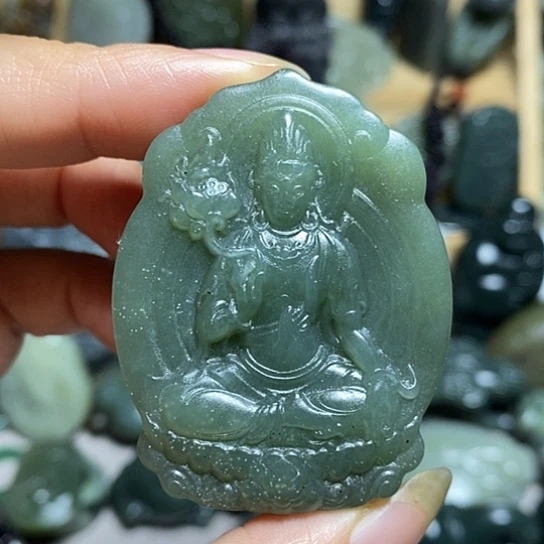 未镶嵌和田玉（糖玉）珠宝半成品