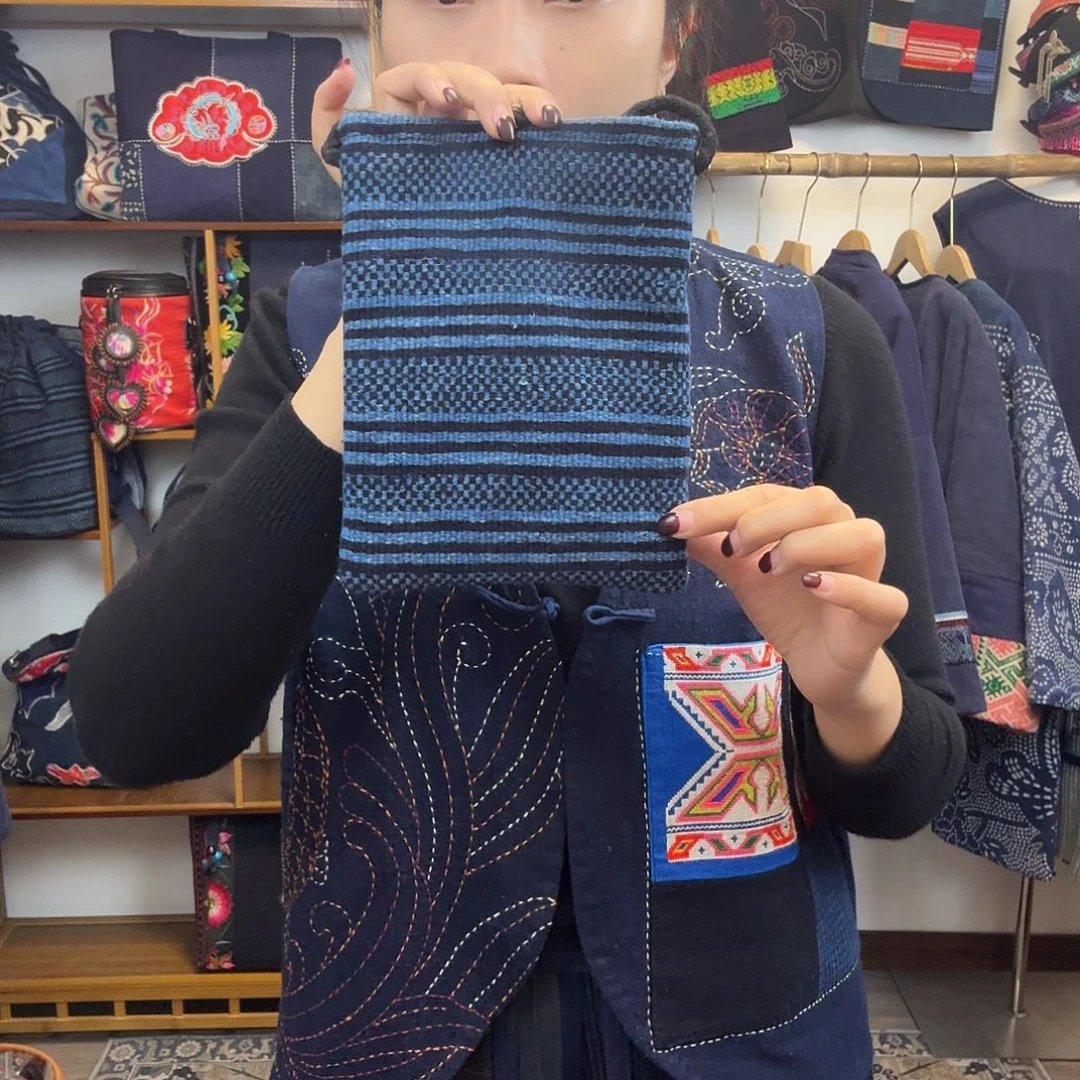 织物妤然服饰土布织锦包