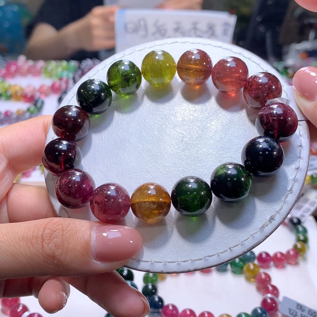 【闪购商品】未镶嵌手串碧玺14m