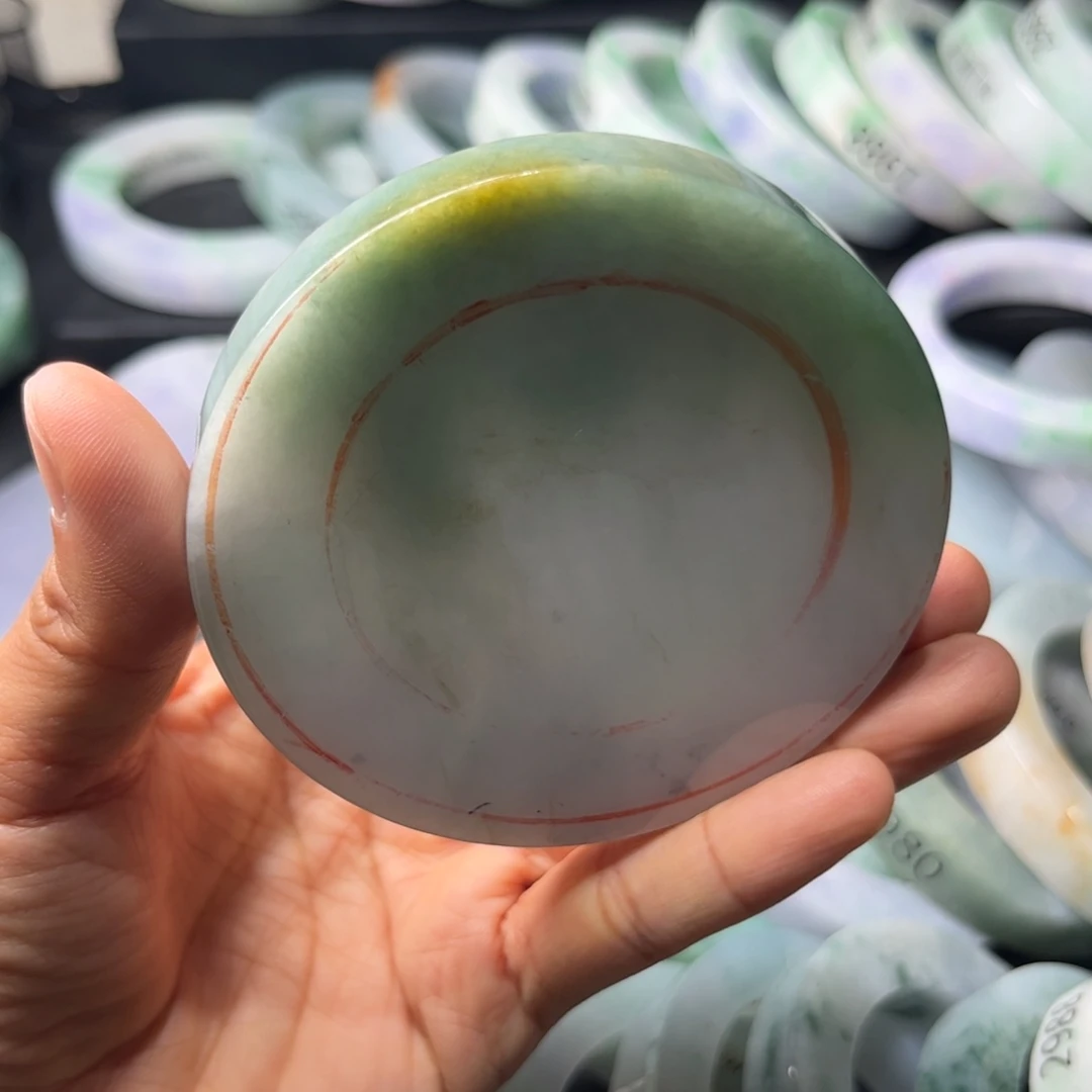 定制翡翠未镶嵌翡翠手镯未镶嵌